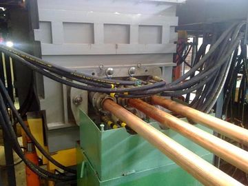 Melting 180KW pieców przemysłowych 750kg 0,75 głównej częstotliwości dla odlewnictwa miedzi