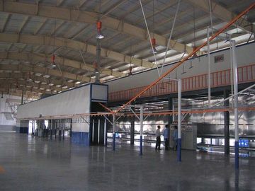 Tunnel Type Powder Coating Piekarnik izolacji z elektrycznym / Gaz i olej napędowy strzały