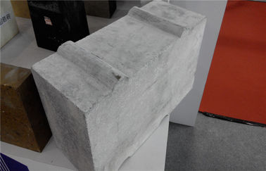 Odporne na zużycie bloki ścian bocznych Alumina Przemysłowe materiały ogniotrwałe