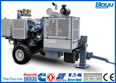 Napinacz hydrauliczny do elektrycznych urządzeń do napinania dla OPGW / ADSS &amp; Conductor 9Ton 2x45kN Silnik Cummins