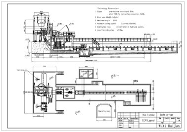 R4m Continuous Casting Maszyna 1 Strand Carbon Chłodzenie wodą maszyny ciągłego odlewania