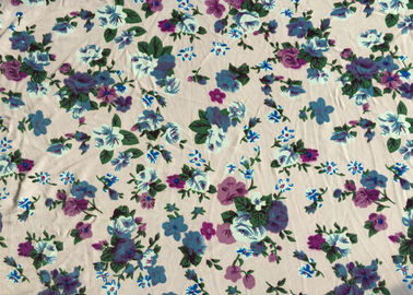 Profesjonalne włókien wiskozowych Tkanina Floral Fabric Odzież 118d + 20D